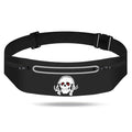 Music Skull Running Belts for Men Runner Waist fanny pack Wallet Holder - color: Music Skull