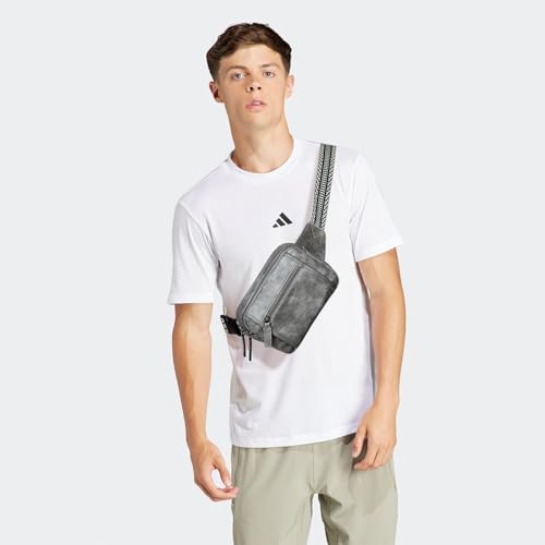 LATMAP 3L TRIPLE ZIP Fanny Packs Belt Bag For Women Men Crossbody Waist Pack Sling Chest Bum Travel Bag Purse Faux Leather Fashion Cute Dark Grey - color: Dark Grey