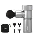 LONGEST Mini Massage Gun for Pain Relief, 4 Heads, Pro Gray - color: 1. Gray