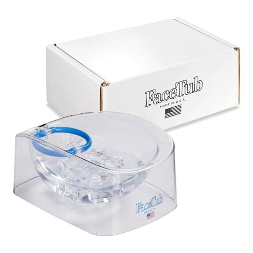 Facial Cold Plunge, Face Tub with Breathing Tubes, Made in USA