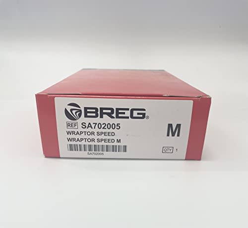 BREG 'SA702005 Wraptor Ankle Stabilizer with Speed Lacers, Black, M