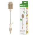 Haakaa Food-Grade Silicone Double-Ended Cleaning Brush (Brush-Pebble) - color: Brush-pebble