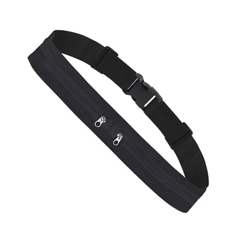 Running Belt Waist Pack Breathable Concealed Waist Bag Invisible Waist Sports Belt Phone Pouches Gym Bag with Pockets