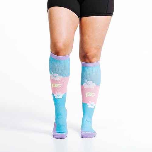 PRO Compression Marathon Socks - color: Tropical Vibes, size: Large-X-Large