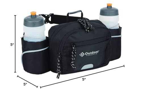 Outdoor Products H2O Mojave Waist Pack (Black) - color: Black, style: Outdoor Products H2o Mojave Waist Pack
