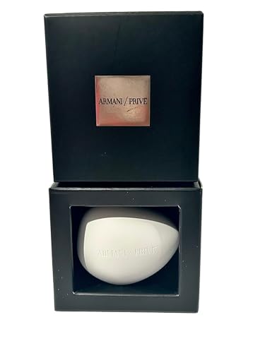 GIORGIO ARMANI Ceramic Massage Stone Small Travel Size 2.5 L x 2 White - 2603