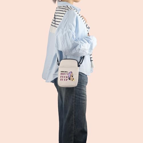 MNIGIU RP Fan Gift Drag Race Cosmetic Bag Good Luck & Don't Fck It up Makeup Zipper Pouch for Drag Queen Fans (GoodLuckBag) - color: GoodLuckBag