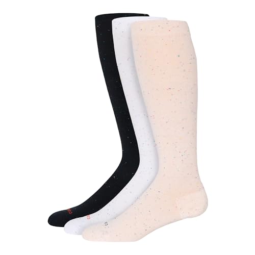 Comrad Knee High Compression Socks - color: Galaxy/Rose/Stargazer - 3 Pack, size: Medium