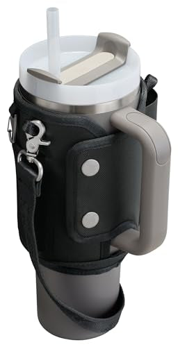 STANLEY Quencher Wrap Carry All for 40 oz Tumbler, Black - color: Black, size: 40 Ounces