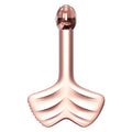 Stainless Steel Gua Sha & Face Rollers - Metal Roller for Eyes & Neck, Anti-Aging Facial Massage Tools, Gua Sha Facial Tool Kit (Leaf Shape) - color: Leaf Shape