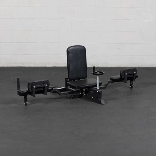 Titan Fitness Leg Stretcher Machine, Up to 180 Degree Leg Split Flexibility Training, Rated 330 LB Capacity, Adduction Leg Stretching Machine, Stretch Equipment for Flexibility and Hip Mobility