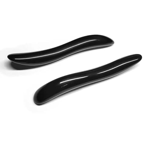Massage Stones Guasha Roller Obsidian Gemstone Meditation Healing Stick Stone Gua Sha Board for Facial Spa Massage