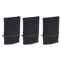 uxcell Wrist Pouch Wrist Wallet Sports Wristband Wallet with Zipper Pocket for Running Jogging Cycling Yoga - color: Black