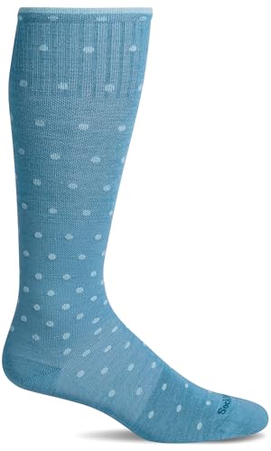 Sockwell Women's On the Spot Moderate Graduated Compression Sock - color: Mineral, size: Medium-Large