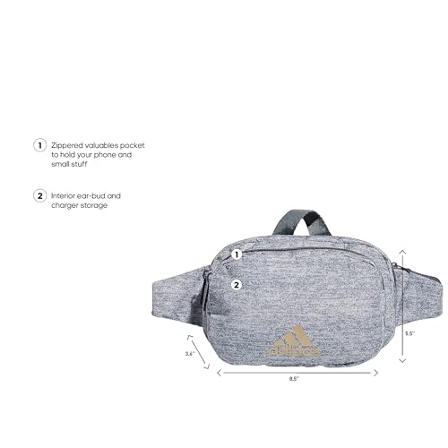 adidas Must Have Waist Pack - color: Jersey Grey/Onix Grey/1