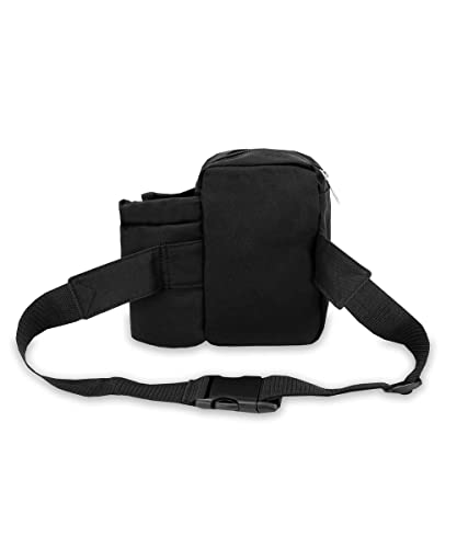 Everest Sports Bottle Waist Pack, Black, One Size - color: Black