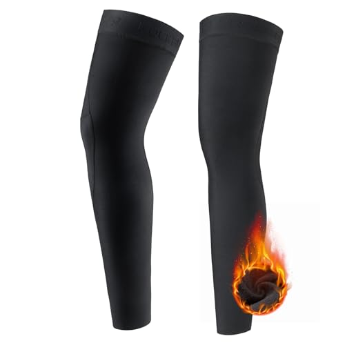 ROCKBROS Cycling Leg Warmers Leg Sleeves with Compression - size: Medium