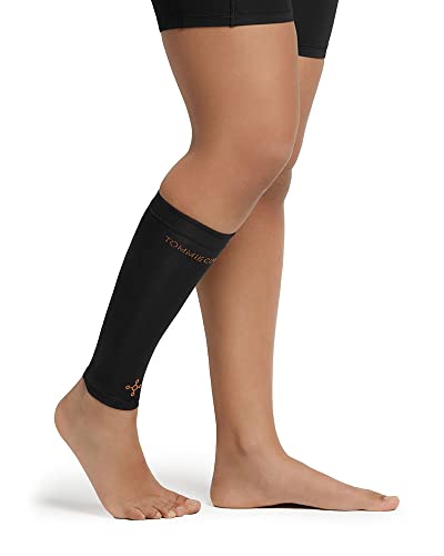 Tommie Copper Compression Calf Sleeve Unisex, Breathable - size: Small