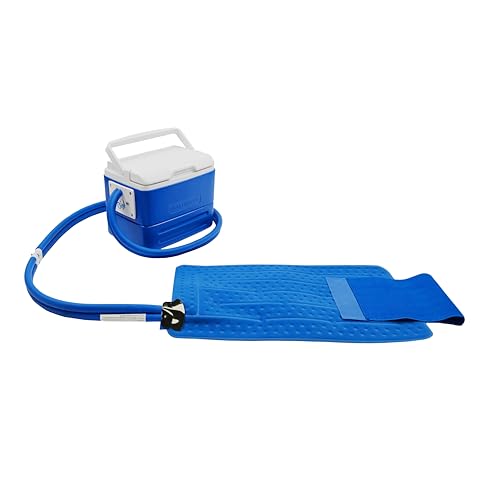 Polar Active Ice® 3.0 Cold Therapy System w/Programmable Timer, Extended Coverage Back, Hip and Limb Compression Pad, 9 Quart Cooler, Quiet Pump, Strong Cryotherapy Pain Relief Treatment - style: Extended Coverage Back/Hip