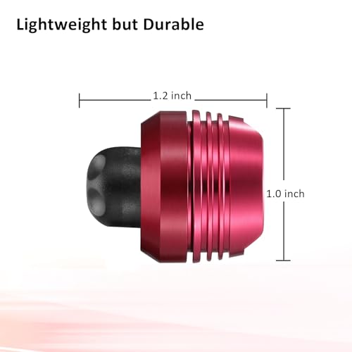 RAHAN Shoe Lights for Shoes,2 PCS Shoe Headlights,Light Up Charm Accessories for Kids Adults Shoe, Hands-Free Night Light, Camping Lights，IP65 Waterproof Light, Red - color: X-Red