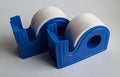 MICROPORE Paper Tape 1" x10Yd White with Multi-Use Dispenser Eyelash Extension 2-Pack