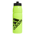 adidas 750 ML (28 oz) Stadium Refillable Plastic Sport Water Bottle - color: Signal Green/Black