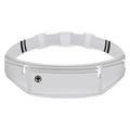 Running Belt Water Bottle Holder Phone Waist Pack Hydration Bag - color: Gray