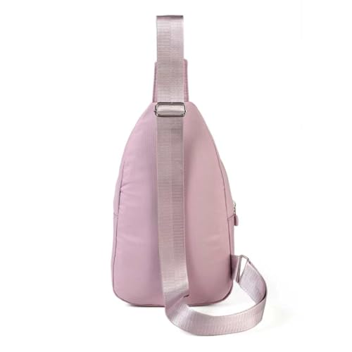 AOSTIHOT Crossbody Sling Bag Small Sling Backpack for Women, Chest Daypack Crossbody Shoulder for Travel Sport Running Hiking - color: Purple