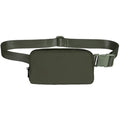 Mini Fanny Pack Lightweight Small Belt Bag Fits Phones Unisex for Travel, Gym, Daily Use Crossbody or Waist - color: S - Olive Green