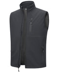 Outdoor Ventures Men's Running Golf Vest Outerwear Lightweight Windproof - color: Cool Grey, size: Medium