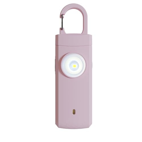 Rechargeable Personal Safety Alarm for Women, 130dB Loud Siren & Strobe