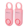 2 Pack Personal Alarm Replaceable Battery | Ultra-Lightweight 0.7 oz - color: Pink