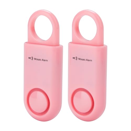 2 Pack Personal Alarm Replaceable Battery | Ultra-Lightweight 0.7 oz - color: Pink