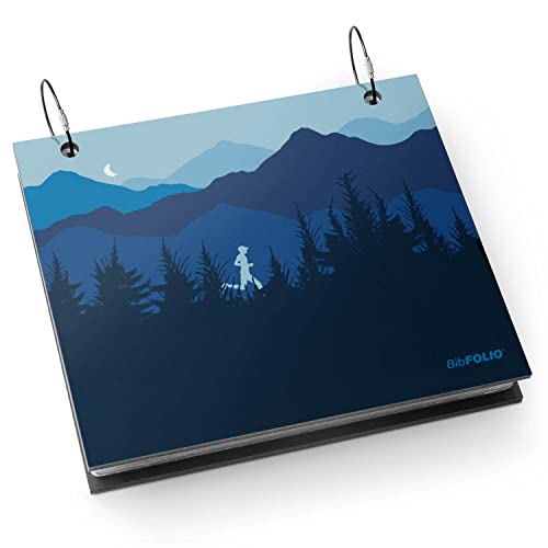 Gone For a Run BibFOLIO Race Bib Album - Run Your Terrain - 9.5x8 - color: Run Your Terrain