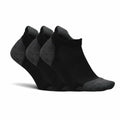 Feetures Elite Max Cushion No Show Tab Ankle Sock - color: New Black (3 Pair), size: Medium