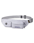 WATERFLY Small Fanny Pack for Women Men, Crossbody Travel Waist Bag White - color: White