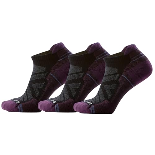 Smartwool Women's Hike Light Cushion Low Ankle Socks - color: Black-3pk, size: Medium