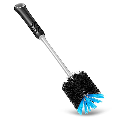 MOSOLAN Long Handle Bottle Brush, Water Bottle Brush Cleaner, 2 Pack