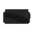 Tactical Sticky Admin Pouch with Loop Panel Utility Snack Pouch Tool Storage Bag for Tactical Vest Chest Rig - color: Black