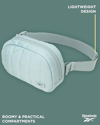 Reebok Belt Bag Fanny Pack for Women & Men, Adjustable Crossbody - color: Case Boho Sage
