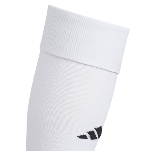 adidas Metro Soccer Socks or Calf Sleeves 1 Pair - color: White/Black/Calf Sleeve, size: Large, style: Calf Sleeve