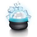 Homedics IcyGlide Portable Massage Roller Ball, Cryo Ball Cold Therapy
