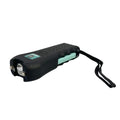 Streetwise Ladies’ Choice Stun Gun for Women - Rechargeable Device with Alarm, LED Flashlight, Safety Disable Pin & Built-in Charger - Personal Safety Tool with Holster & Lanyard - style: Teal Accents