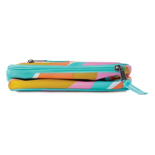 PackIt Freezable Classic Lunch Box, Retro Wave - color: Retro Wave