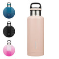 BJPKPK 32oz Insulated Water Bottle Stainless Steel Water Bottle with Handle - color: Peach, size: 32 Ounces