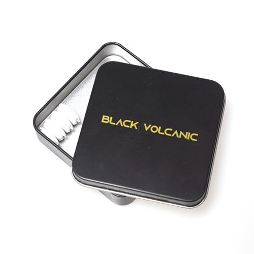 Black Volcanic- Race Bib Magnets Black and White Running bib Magnets, Cycling, Triathlon with Metal Case