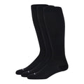 Comrad Breathable Knee High Compression Socks with Targeted Arch Support - color: Black - 3 Pack, size: Small