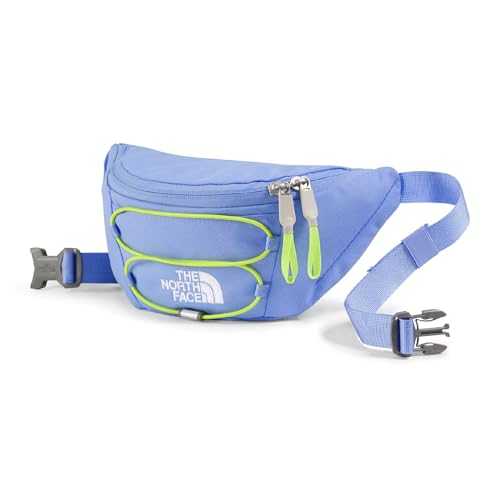 THE NORTH FACE Jester Lumbar Pack | Fanny Pack With Water Repellent Finish, 2.2 Liters, Crossbody Adjustable Strap - color: Periwinkle Glow/Fizz Lime