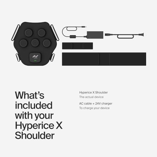 Hyperice X Shoulder Device Heat and Cold Contrast Therapy Pain Inflammation