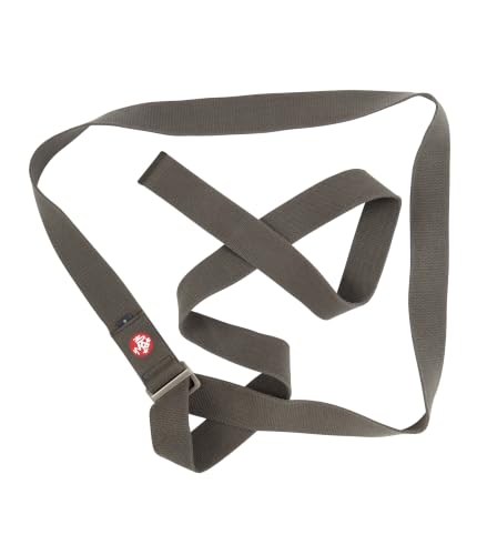 Manduka Align Yoga Strap - color: Thunder Grey, size: 8 Feet